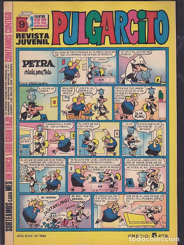 Tebeos: COMIC COLECCION PULGARCITO N&ordm; 1964 - Foto 1