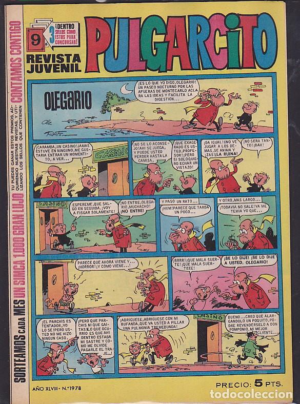 Tebeos: COMIC COLECCION PULGARCITO N&ordm; 1978 - Foto 1