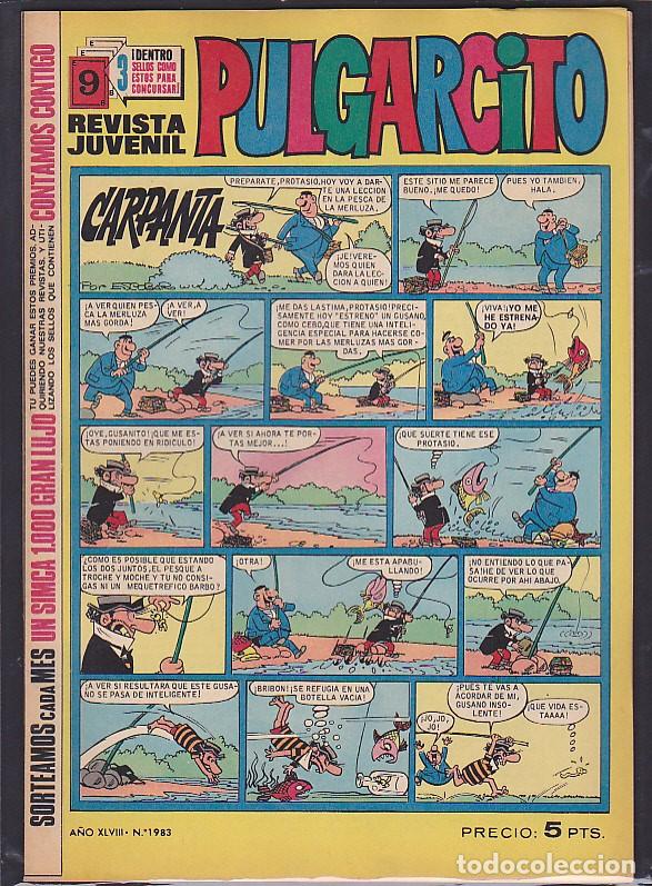 Tebeos: COMIC COLECCION PULGARCITO N&ordm; 1983 - Foto 1