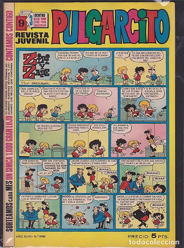Tebeos: COMIC COLECCION PULGARCITO N&ordm; 1990 - Foto 1