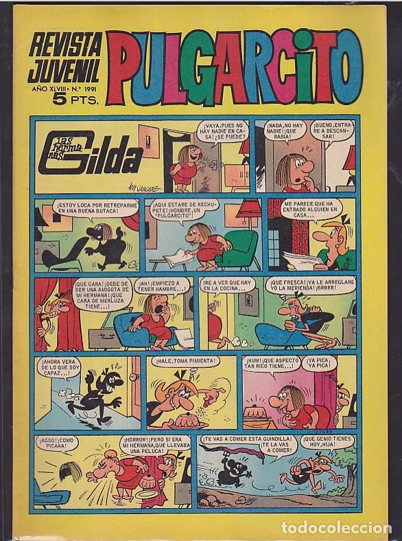 Tebeos: COMIC COLECCION PULGARCITO N&ordm; 1991 - Foto 1