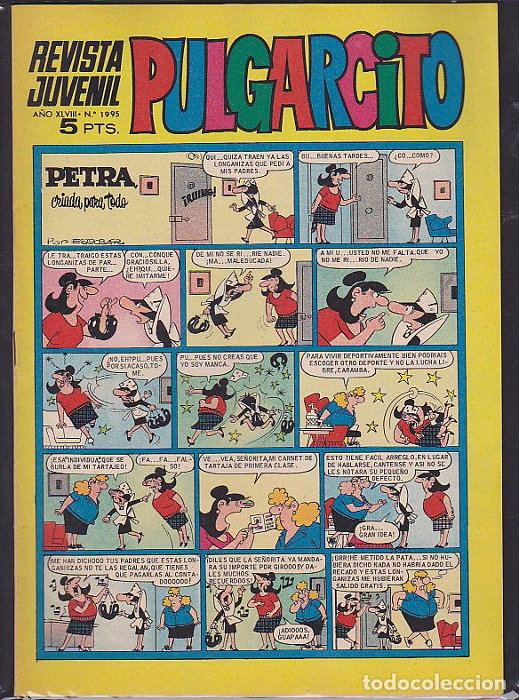 Tebeos: COMIC COLECCION PULGARCITO N&ordm; 1995 - Foto 1