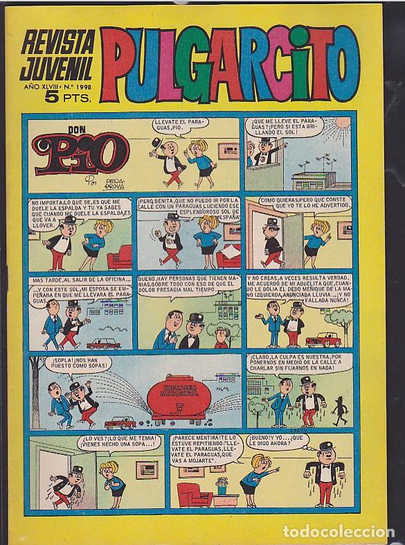 Tebeos: COMIC COLECCION PULGARCITO N&ordm; 1998 - Foto 1