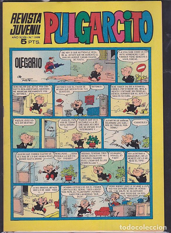 Tebeos: COMIC COLECCION PULGARCITO N&ordm; 1999 - Foto 1