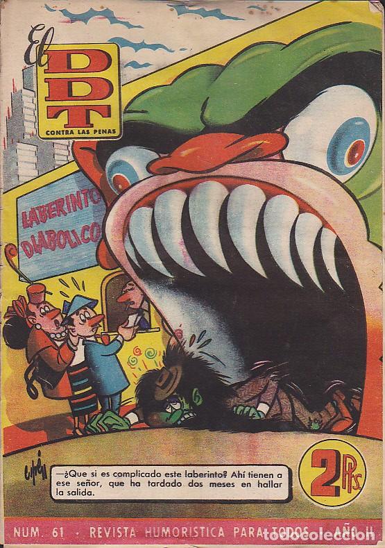 Tebeos: COMIC COLECCION DDT N&ordm; 61 - Foto 1