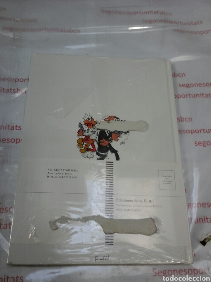 Tebeos: MORTADELO Y FILEMON - SU VIDA PRIVADA - PLURAL - ED. FOLIO - Foto 2