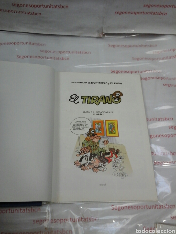 Tebeos: MORTADELO Y FILEMON - EL TIRANO - PLURAL - ED. FOLIO - Foto 4