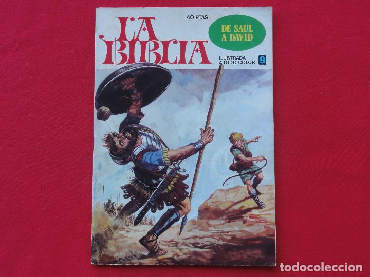 Tebeos: LA BIBLIA N&ordm; 9. DE SAUL A DAVID. C-6 - Foto 1