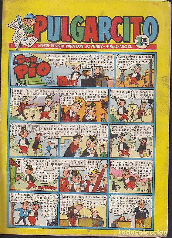 Tebeos: COMIC COLECCION PULGARCITO N&ordm; 1533 - Foto 1