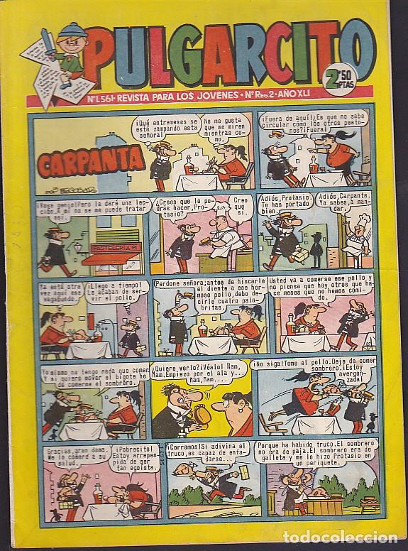 Tebeos: COMIC COLECCION PULGARCITO N&ordm; 1561 - Foto 1