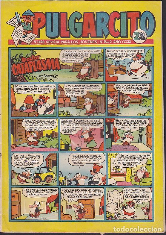 Tebeos: COMIC COLECCION PULGARCITO N&ordm; 1490 - Foto 1