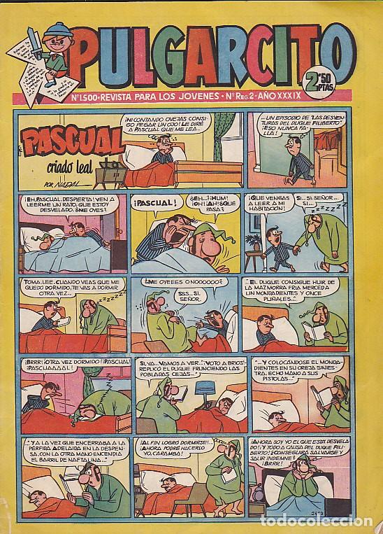 Tebeos: COMIC COLECCION PULGARCITO N&ordm; 1500 - Foto 1