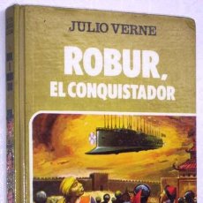 Tebeos: ROBUR EL CONQUISTADOR POR JULIO VERNE DE ED. BRUGUERA EN BARCELONA 1985. Lote 81224679