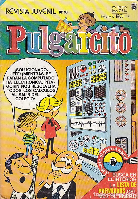 Tebeos: COMIC COLECCION PULGARCITO N&ordm; 10 - Foto 1
