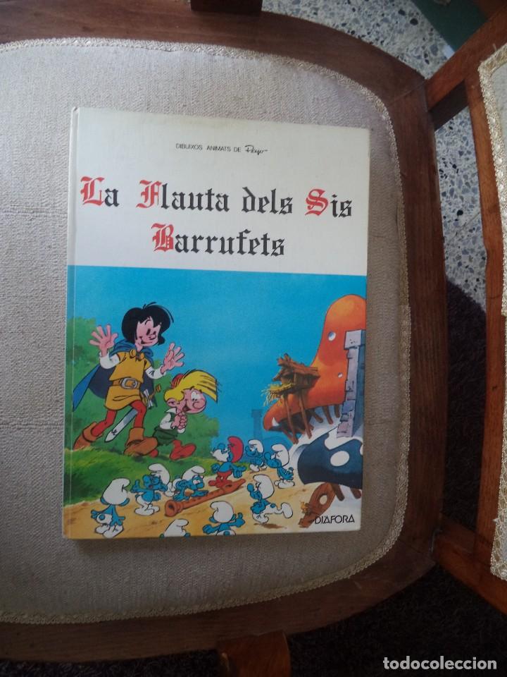 Tebeos: Comic  La Flauta dels Sis Barrufets. ( Catal&aacute;n ) - Foto 1