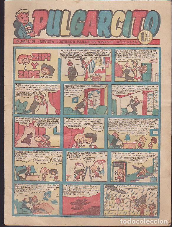 Tebeos: COMIC COLECCION PULGARCITO N&ordm; 1131 - Foto 1