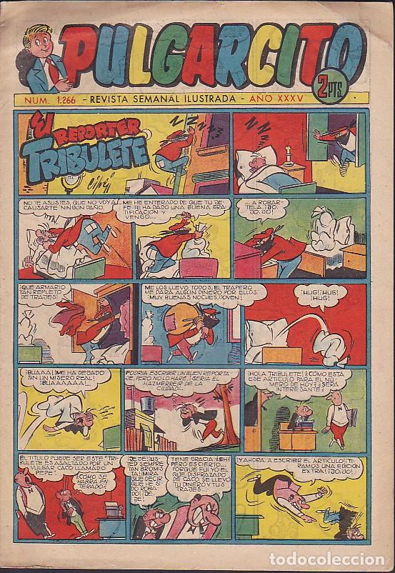Tebeos: COMIC COLECCION PULGARCITO N&ordm; 1266 - Foto 1