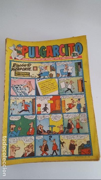 BDs: PULGARCITO N&ordm; 1438 EL CAPITAN TRUENO BRUGUERA