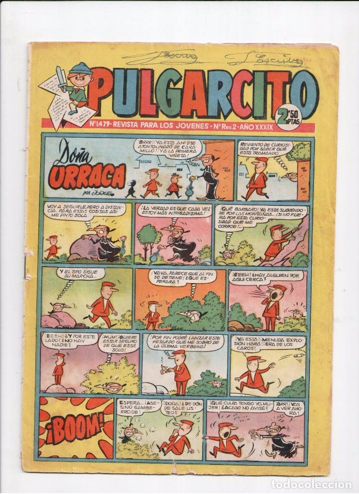 Tebeos: PULGARCITO N&ordm; 1479 - Foto 1