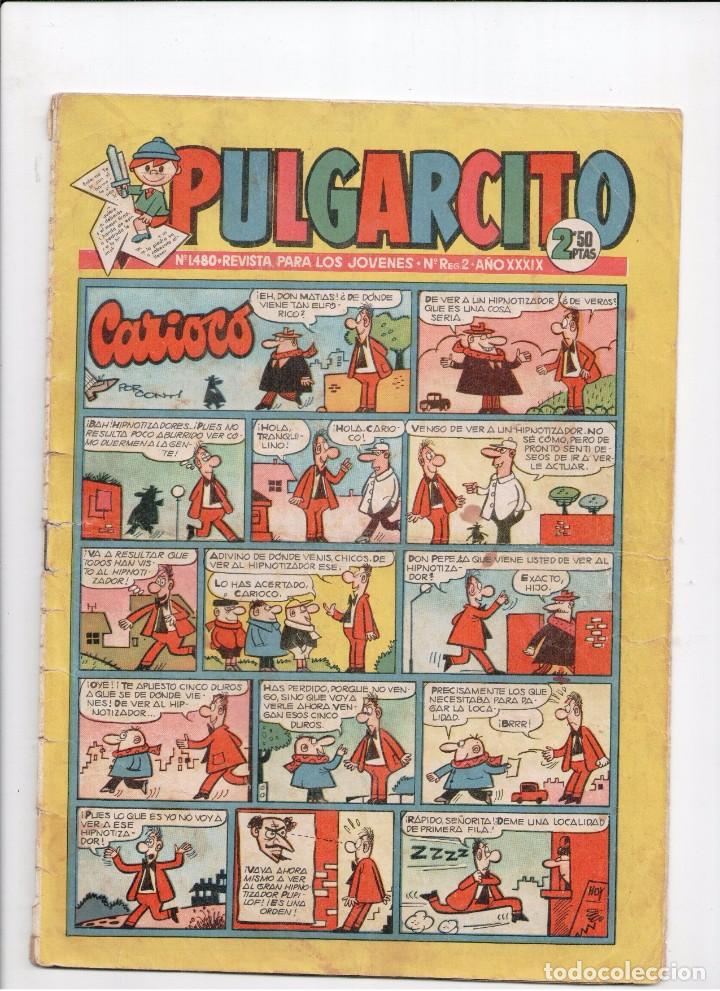 Tebeos: PULGARCITO N&ordm; 1480 - Foto 1