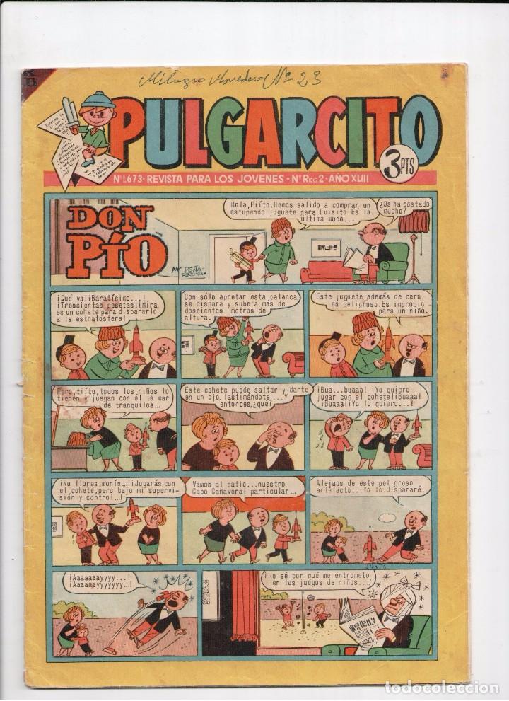 Tebeos: PULGARCITO N&ordm; 1673 - Foto 1
