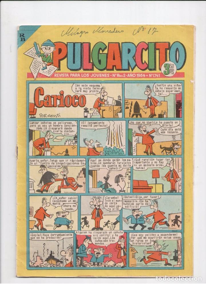 Tebeos: PULGARCITO N&ordm; 1741 - Foto 1