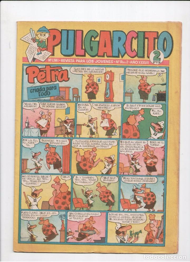 Tebeos: PULGARCITO N&ordm; 1381 - Foto 1