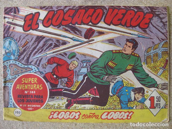 Tebeos: COSACO VERDE N&ordm;103 - BRUGUERA - Foto 1