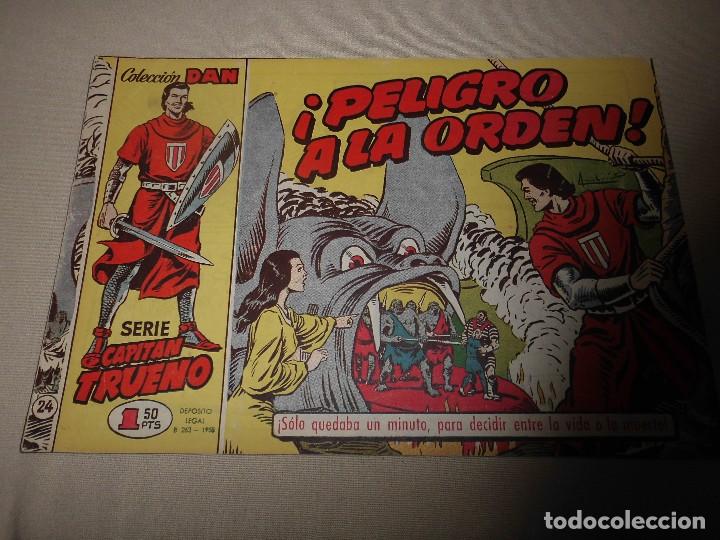 Tebeos: CAPITAN TRUENO N&ordm; 24 AMARILLO - Foto 1