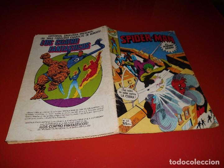 Tebeos: Spider-Man n&ordm; 34 - Bruguera - Foto 1