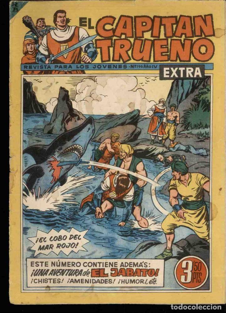 Tebeos: Capit&aacute;n Trueno extra n&ordm; 196, bruguera