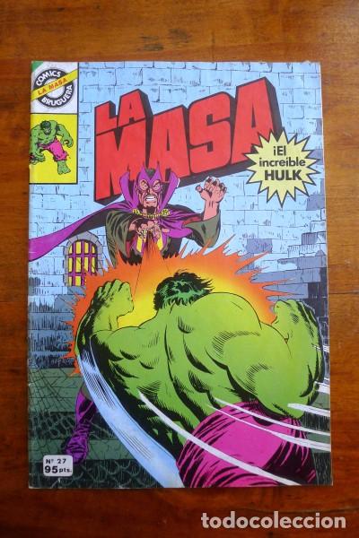 Tebeos: LA MASA : El Incre&iacute;ble Hulk. N&ordm; 27 - Foto 1