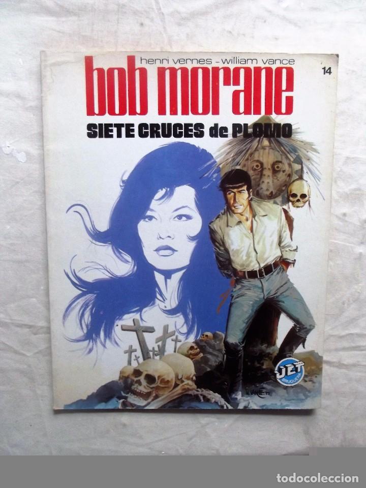 Tebeos: SIETE CRUCES DE PLOMO BOB MORANE 14 - Foto 1