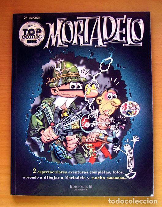 Tebeos: TOP COMIC . MORTADELO . N&ordm; 2 . EDICIONES B -  2004 - Foto 1