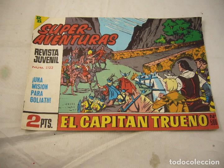 Tebeos: CAPITAN TRUENO N&ordm; 588 (REEDICION) - Foto 1