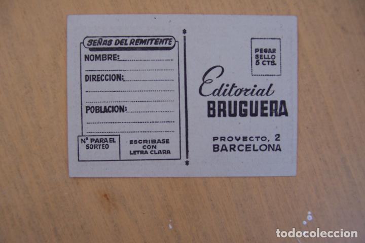 Tebeos: bruguera,- tarjeta editorial. - Foto 1