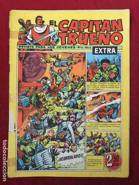 Tebeos: COMIC EL CAPITAN TRUENO N&ordm; 65 A&Ntilde;O II EXTRA. - Foto 1