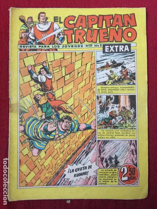 Tebeos: COMIC EL CAPITAN TRUENO N&ordm; 39 A&Ntilde;O I EXTRA. - Foto 1