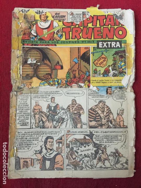 Tebeos: COMIC EL CAPITAN TRUENO N&ordm; 1 A&Ntilde;O I EXTRA. - Foto 1