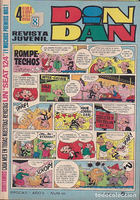 Tebeos: COMIC COLECCION DIN DAN N&ordm; 132 - Foto 1