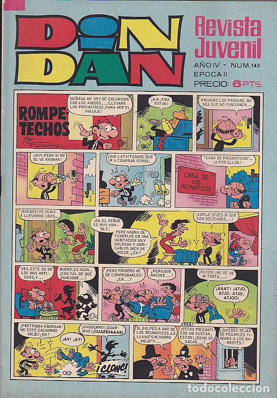 Tebeos: COMIC COLECCION DIN DAN N&ordm; 143 - Foto 1
