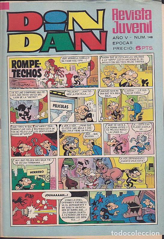 Tebeos: COMIC COLECCION DIN DAN N&ordm; 148 - Foto 1