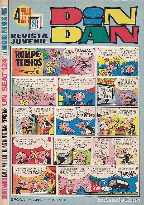 Tebeos: COMIC COLECCION DIN DAN N&ordm; 122 - Foto 1