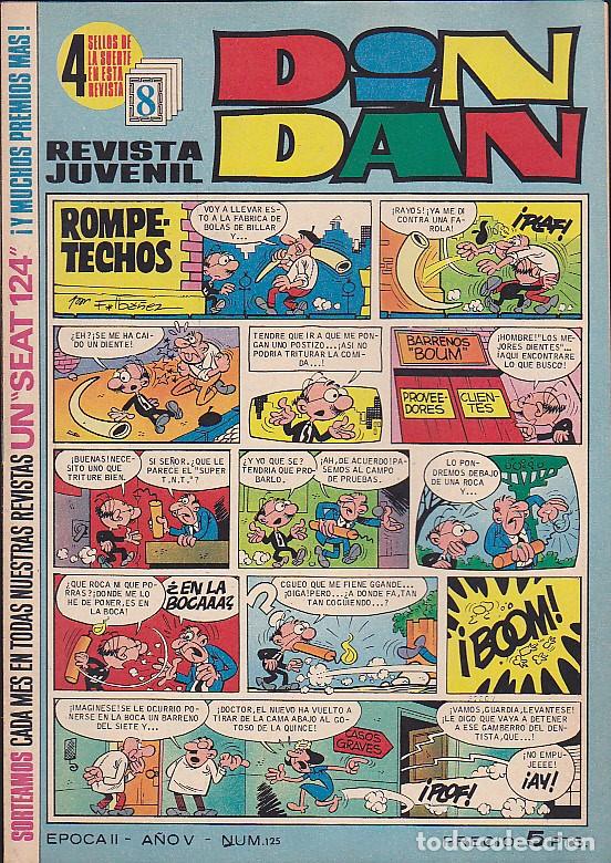 Tebeos: COMIC COLECCION DIN DAN N&ordm; 125 - Foto 1