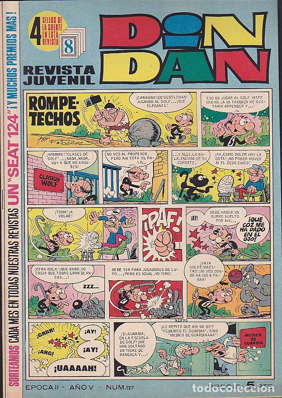 Tebeos: COMIC COLECCION DIN DAN N&ordm; 127 - Foto 1