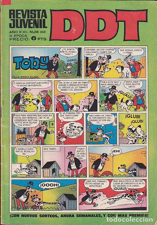 Tebeos: COMIC COLECCION DDT N&ordm; 250 - Foto 1