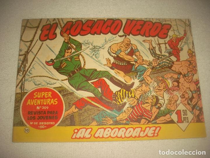Tebeos: EL COSACO VERDE N&deg; 10 .AL ABORDAJE ! . - Foto 1