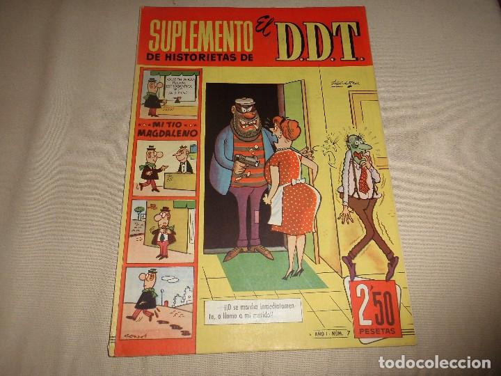 Tebeos: SUPLEMENTO DE HISTORIETAS EL DDT N&ordm; 7 - Foto 1