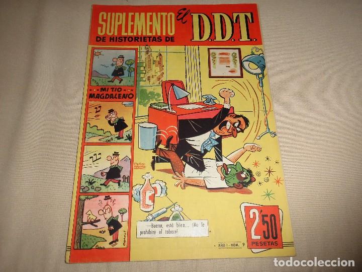 Tebeos: SUPLEMENTO DE HISTORIETAS EL DDT N&ordm; 9 - Foto 1