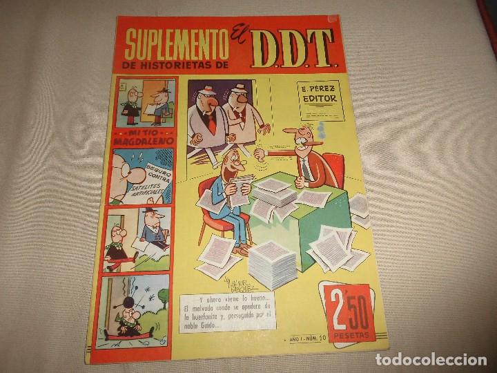 Tebeos: SUPLEMENTO DE HISTORIETAS EL DDT N&ordm; 10 - Foto 1